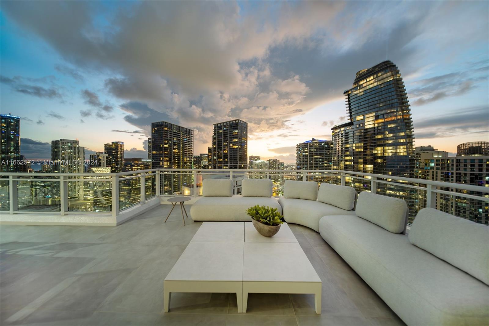 900 Brickell Key Boulevard, Unit PH3401 Miami, FL 33131 - Photo 6 of 58 a view of a terrace