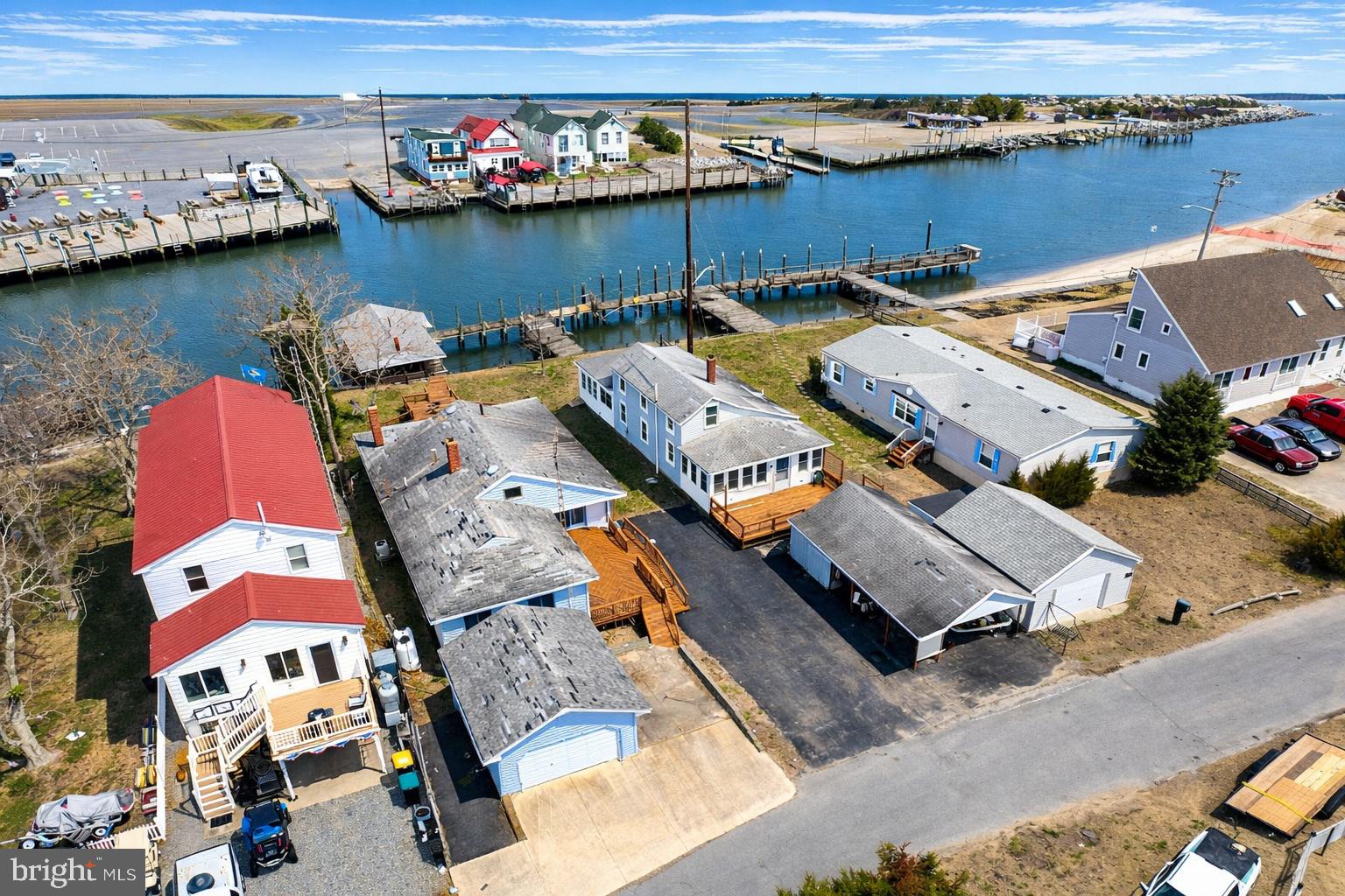 4404 South Bowers Road Milford, DE 19963 - Photo 34 of 53 an aerial view of a house with a ocean view