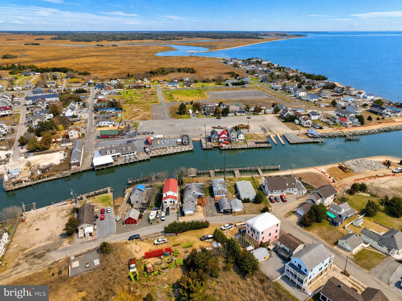 4404 South Bowers Road Milford, DE 19963 - Photo 50 of 53 a view of a city with an ocean view