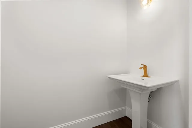 a close up of a sink