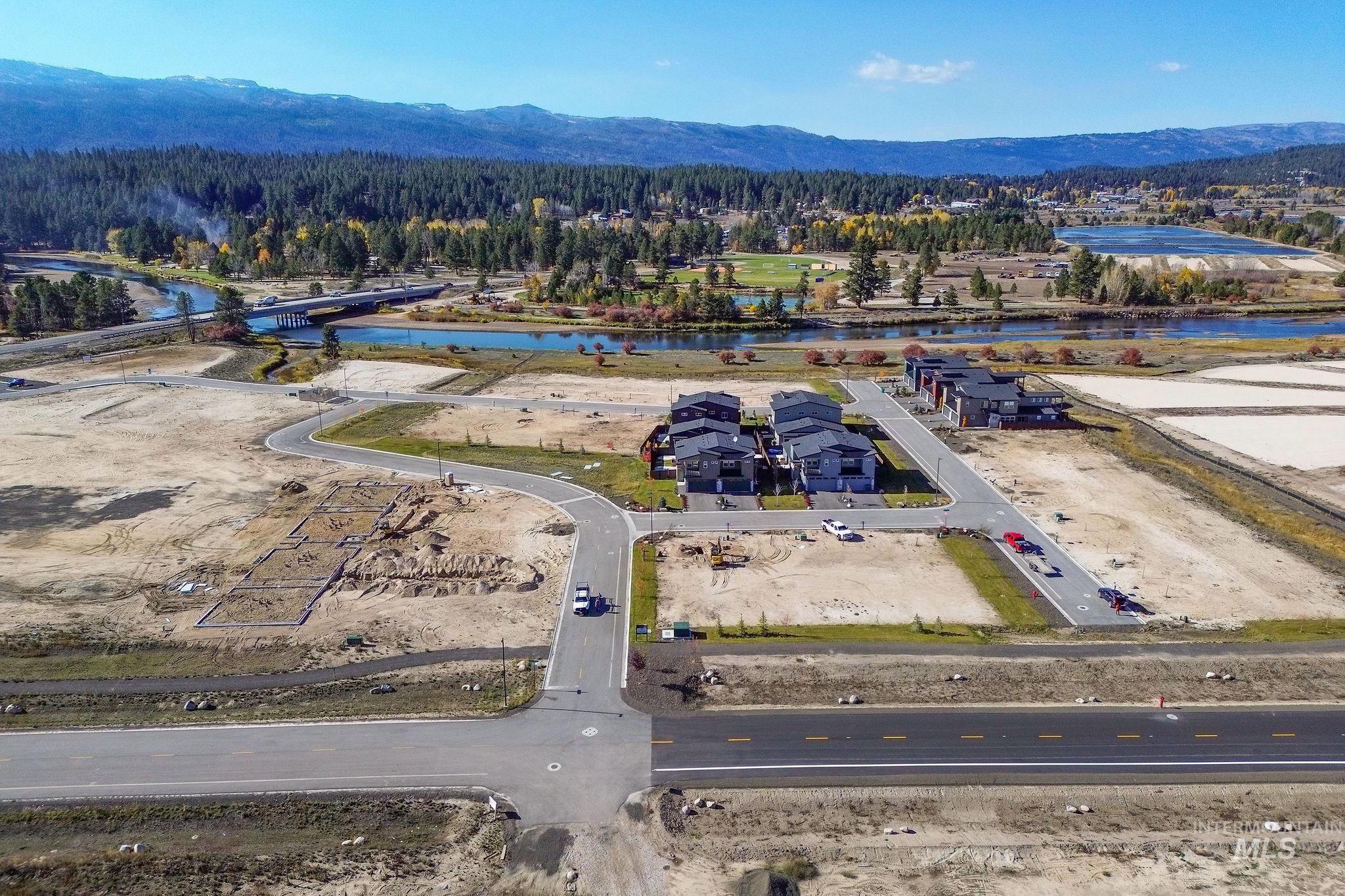 10 North Crk Way Cascade, ID 83611 - Photo 23 of 25 New construction development featuring modern residential structures and a paved road system