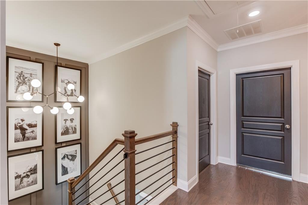 542 Flyingbolt Run Canton, GA 30115 - Photo 21 of 55 a view of a hallway with interior of the house