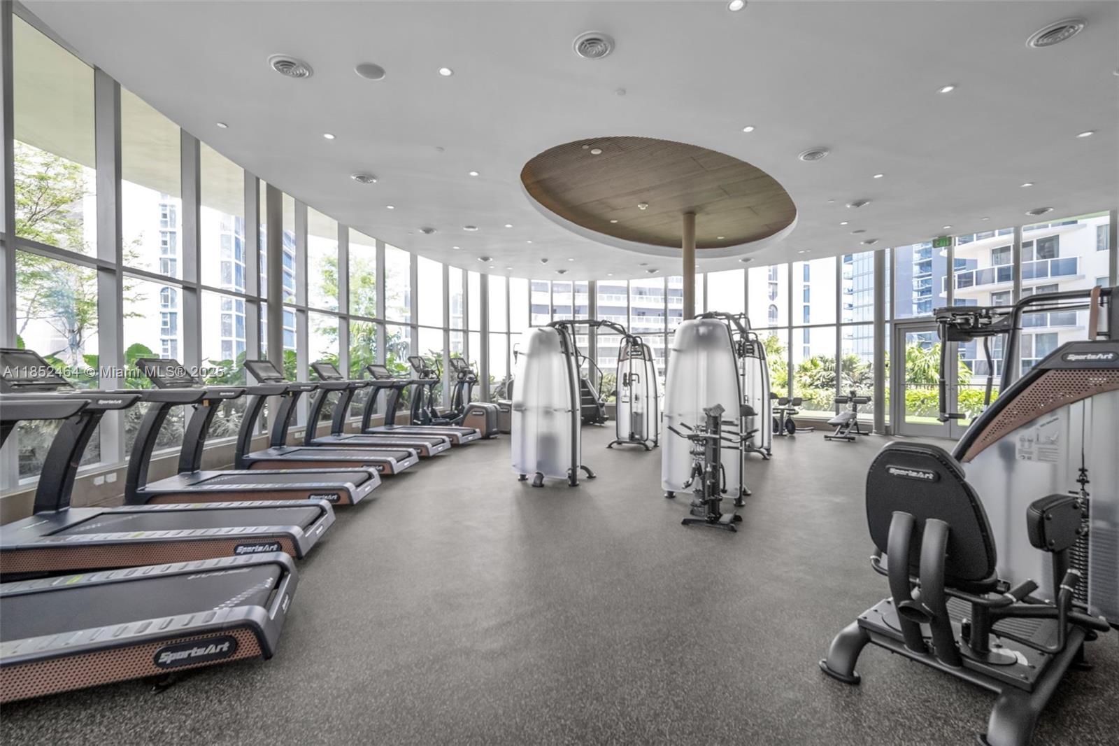 700 Northeast 24th Street, Unit 4507 Miami, FL 33137 - Photo 50 of 70 a view of gym