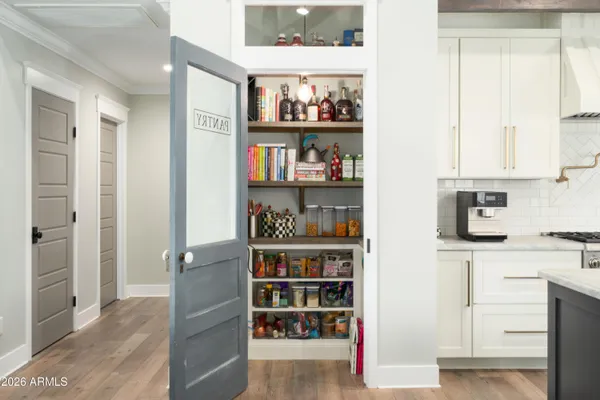 a view of kitchen and window
