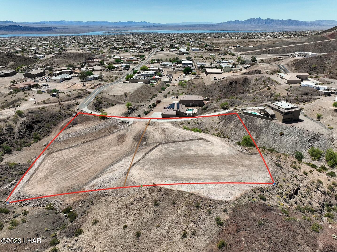 921 Red Rock Road Lake Havasu City, AZ 86406 - Photo 7 of 8 Approx Lot LInes