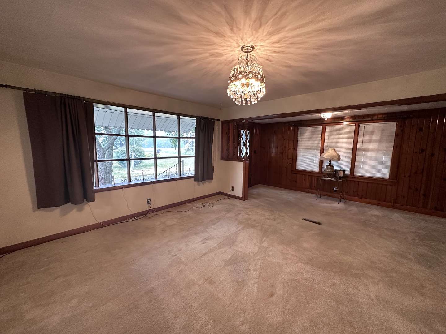12454 Cracker Road Farmer City, IL 61842 - Photo 7 of 23 a view of an empty room with a window