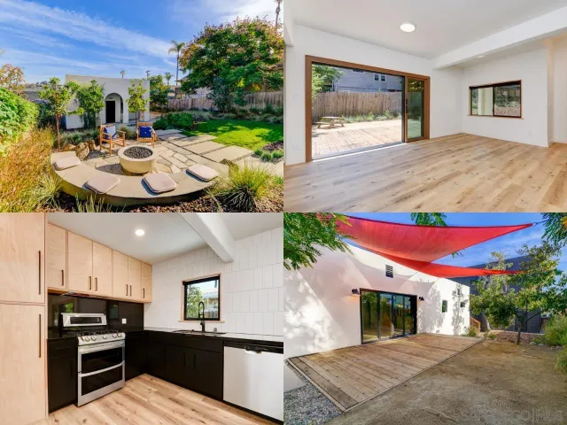 a kitchen view with granite countertop a stove and cabinets