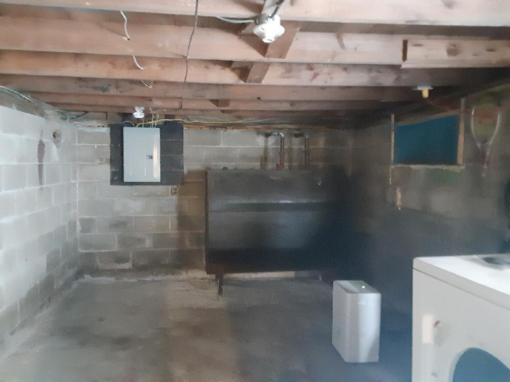 117 Ward Hill Road Norridgewock, ME 04957 - Photo 11 of 15 Basement with washer/dryer hook-up