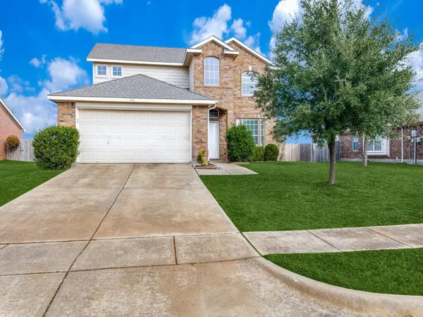 a front view of house with yard