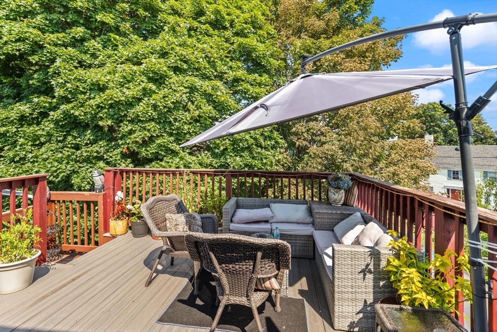 5 Washington Square Gloucester, MA 01930 - Photo 13 of 20 a balcony view with a seating space