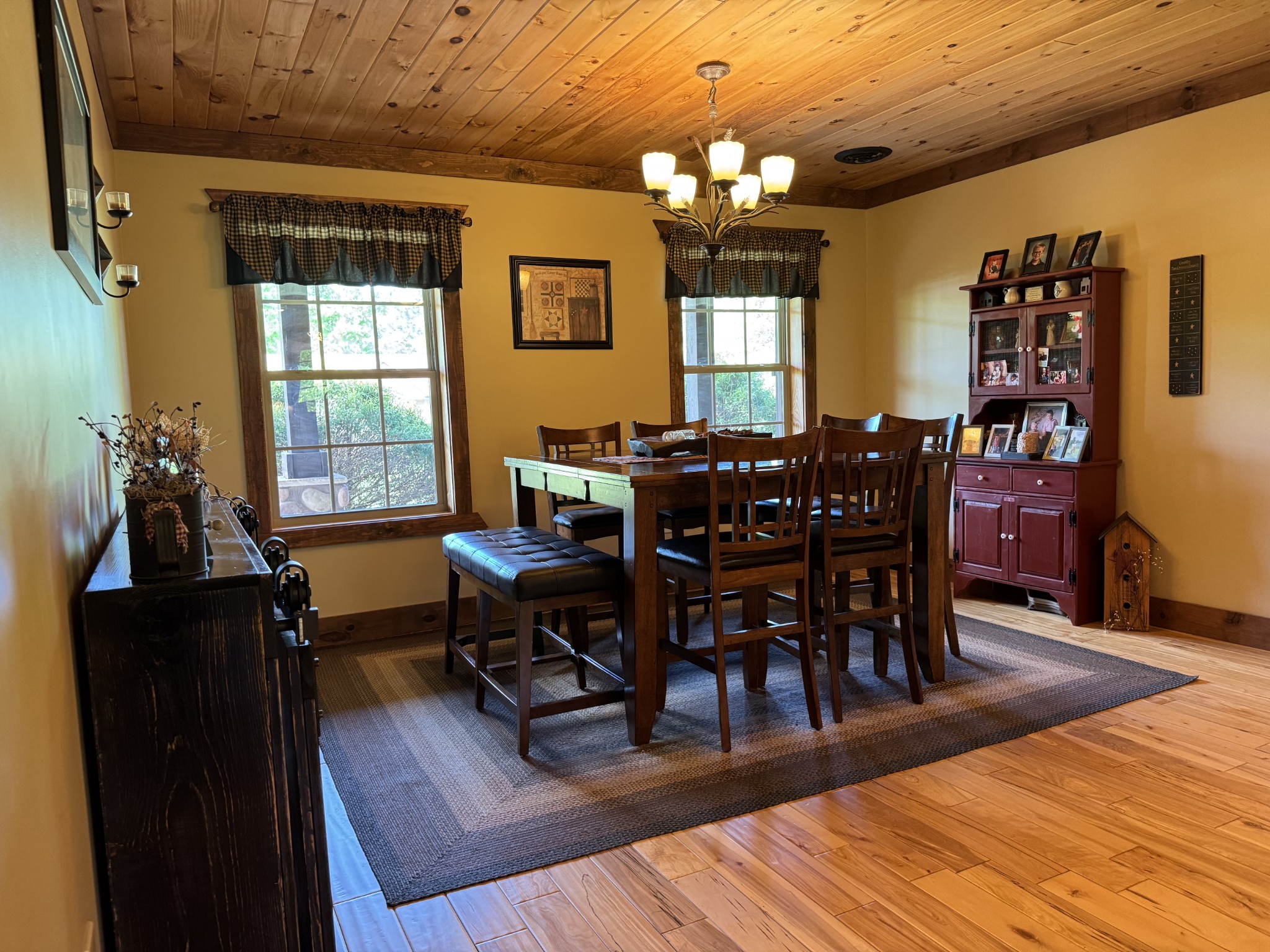 375 Autumn Ridge Lane Lafayette, TN 37083 - Photo 13 of 43 a view of a dining room with furniture window and wooden floor