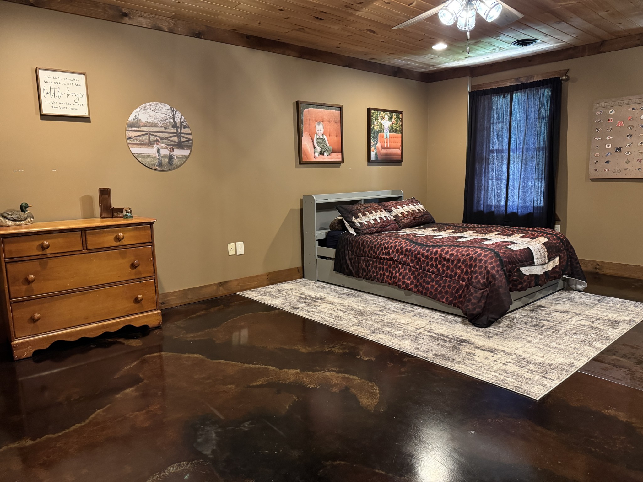 375 Autumn Ridge Lane Lafayette, TN 37083 - Photo 33 of 43 a bedroom with a bed and painting on the wall