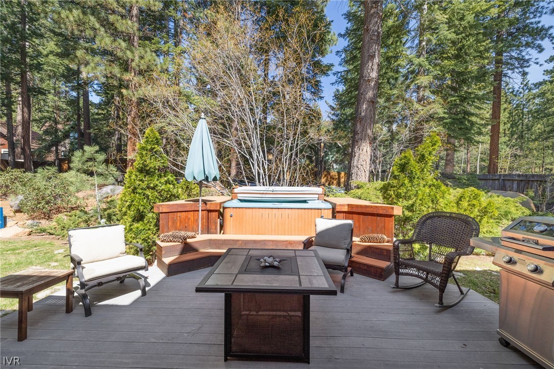 595 Lucille Drive Incline Village, NV 89451 - Photo 18 of 38 Step out from kitchen and dining to the deck and h