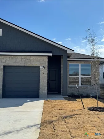 a house with a stove