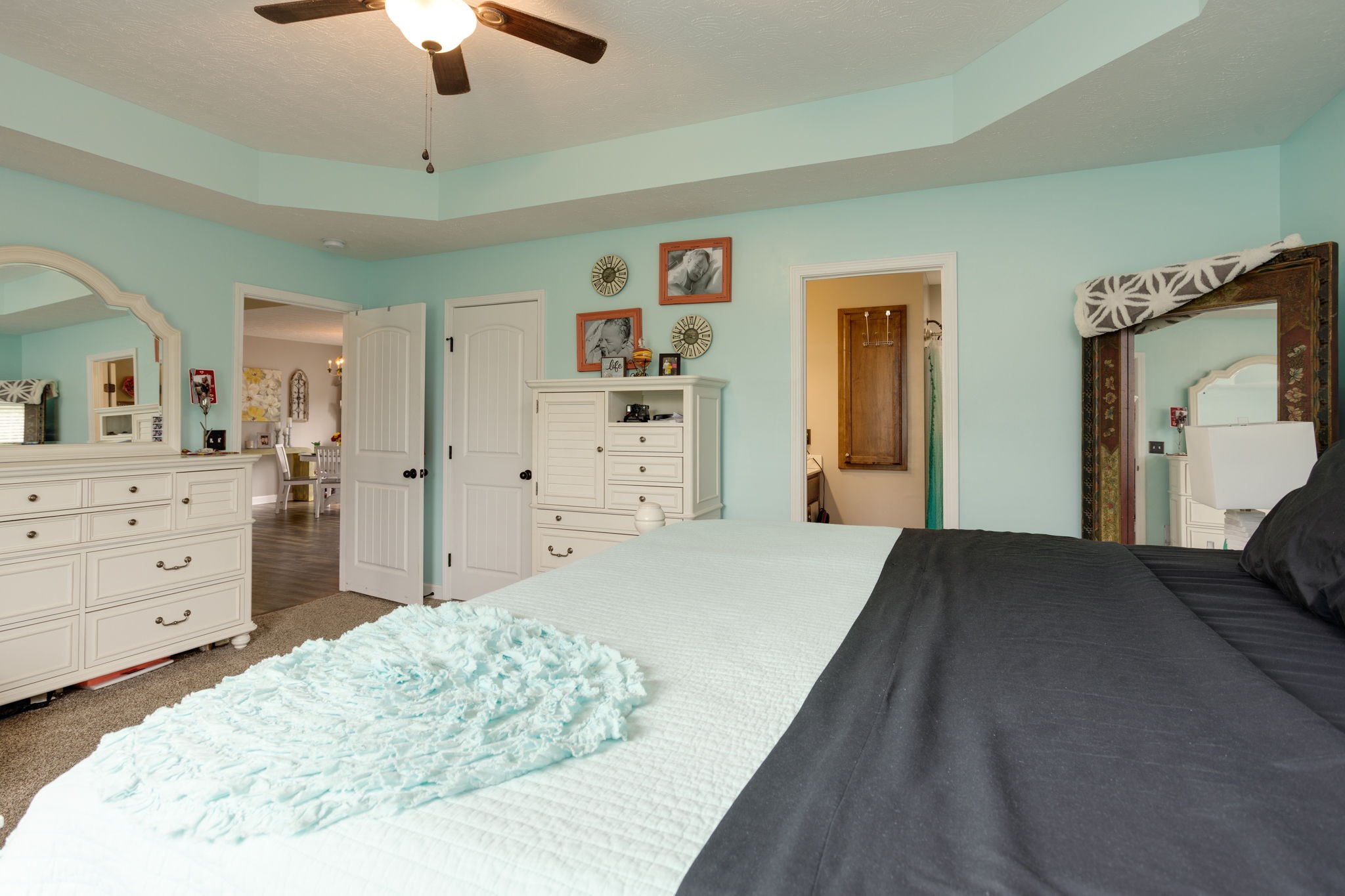 330 Tom Ferrell Road Portland, TN 37148 - Photo 17 of 29 a bedroom with a bed and a dresser