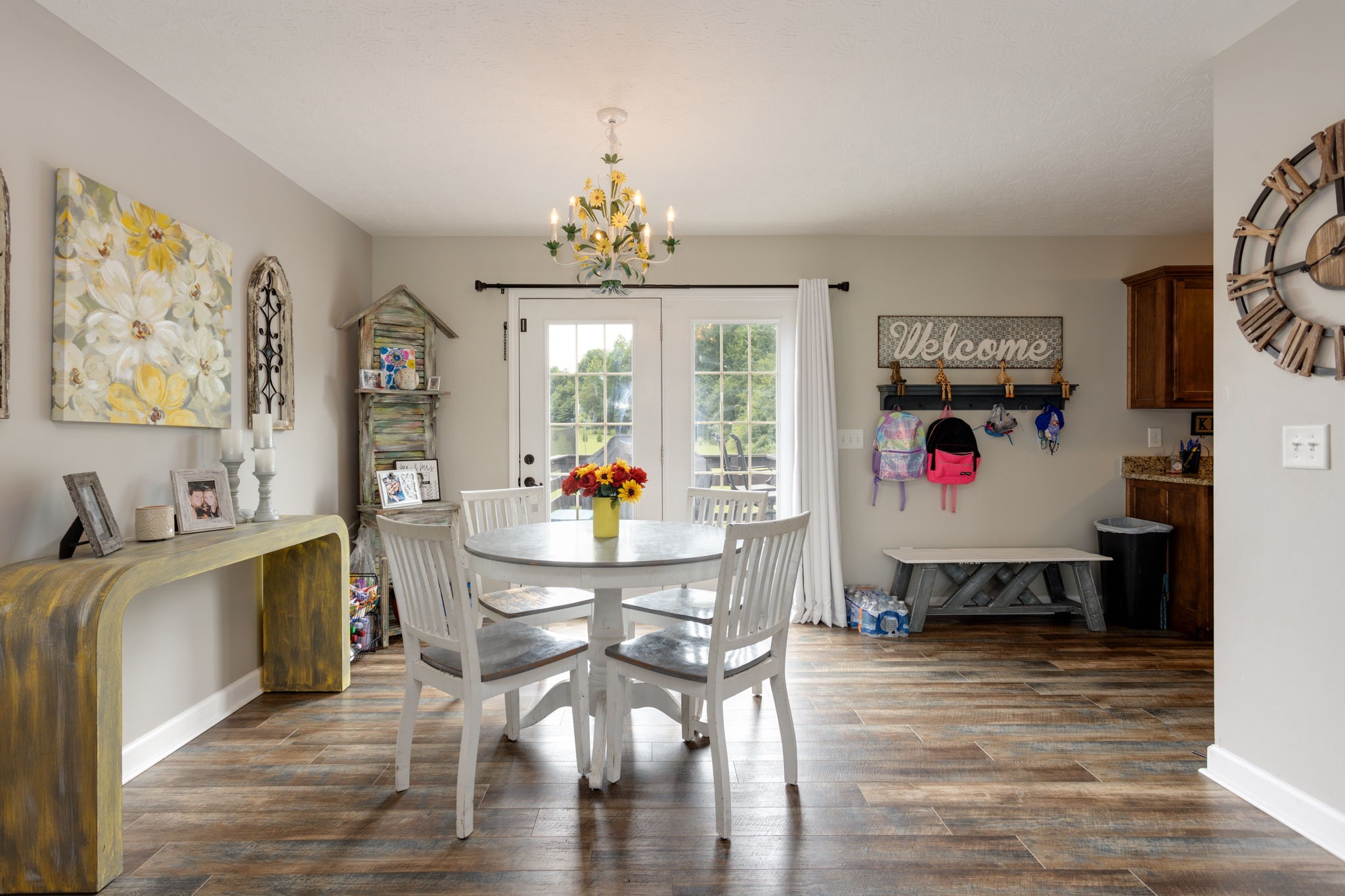 330 Tom Ferrell Road Portland, TN 37148 - Photo 10 of 29 a view of a dining room with furniture window and wooden floor