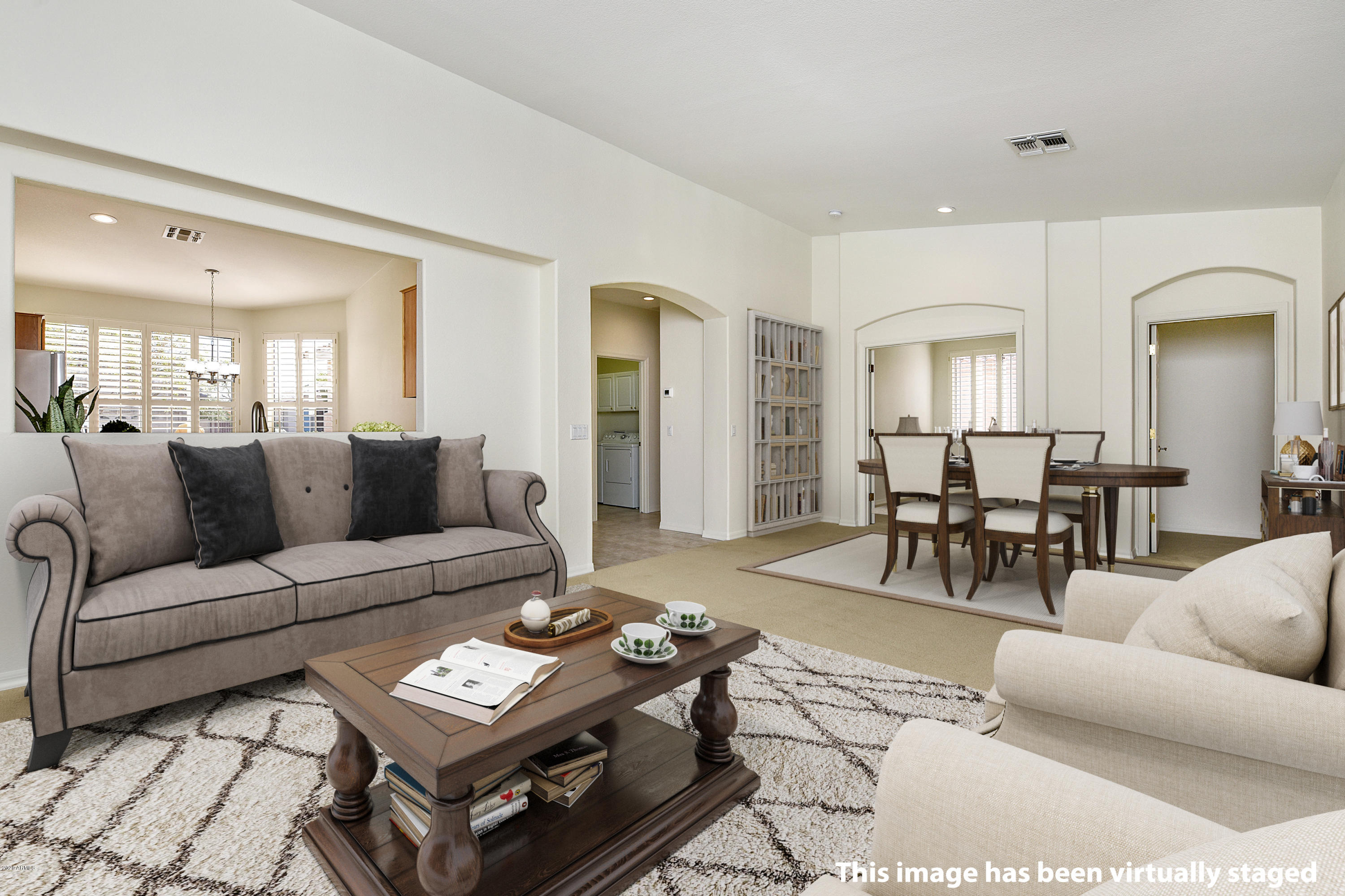 4342 East Walnut Road Gilbert, AZ 85298 - Photo 6 of 36 Virtually Staged Living and Dining