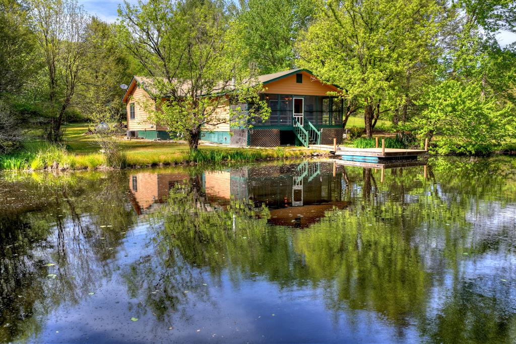 111 Candlewood Lane Blue Ridge, GA 30513 - Photo 1 of 57 a backyard of a house with a yard and lake view