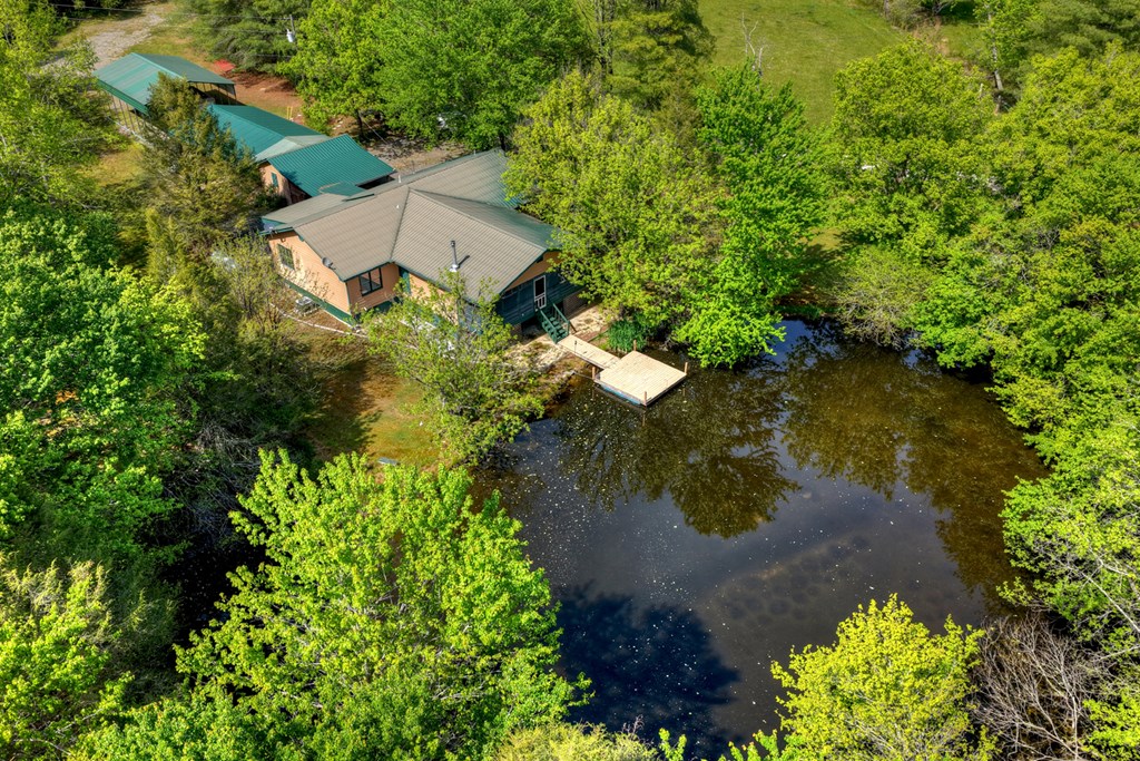 111 Candlewood Lane Blue Ridge, GA 30513 - Photo 3 of 57 an aerial view of a house with a yard