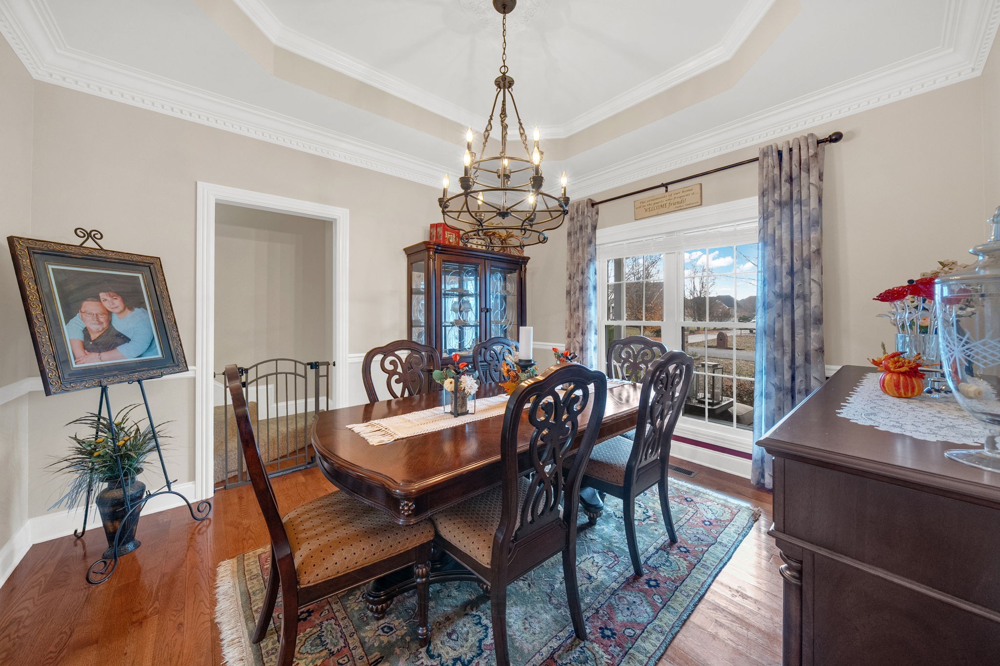495 Favre Circle Winchester, TN 37398 - Photo 12 of 31 a view of a dining room with furniture window and wooden floor