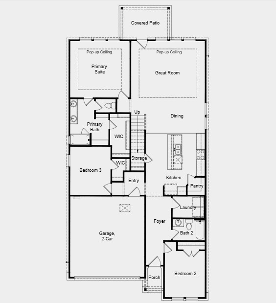1122 Mattinson Rae Court Tomball, TX 77375 - Photo 34 of 35 Floor Plan
