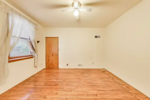 wooden floor in an empty room