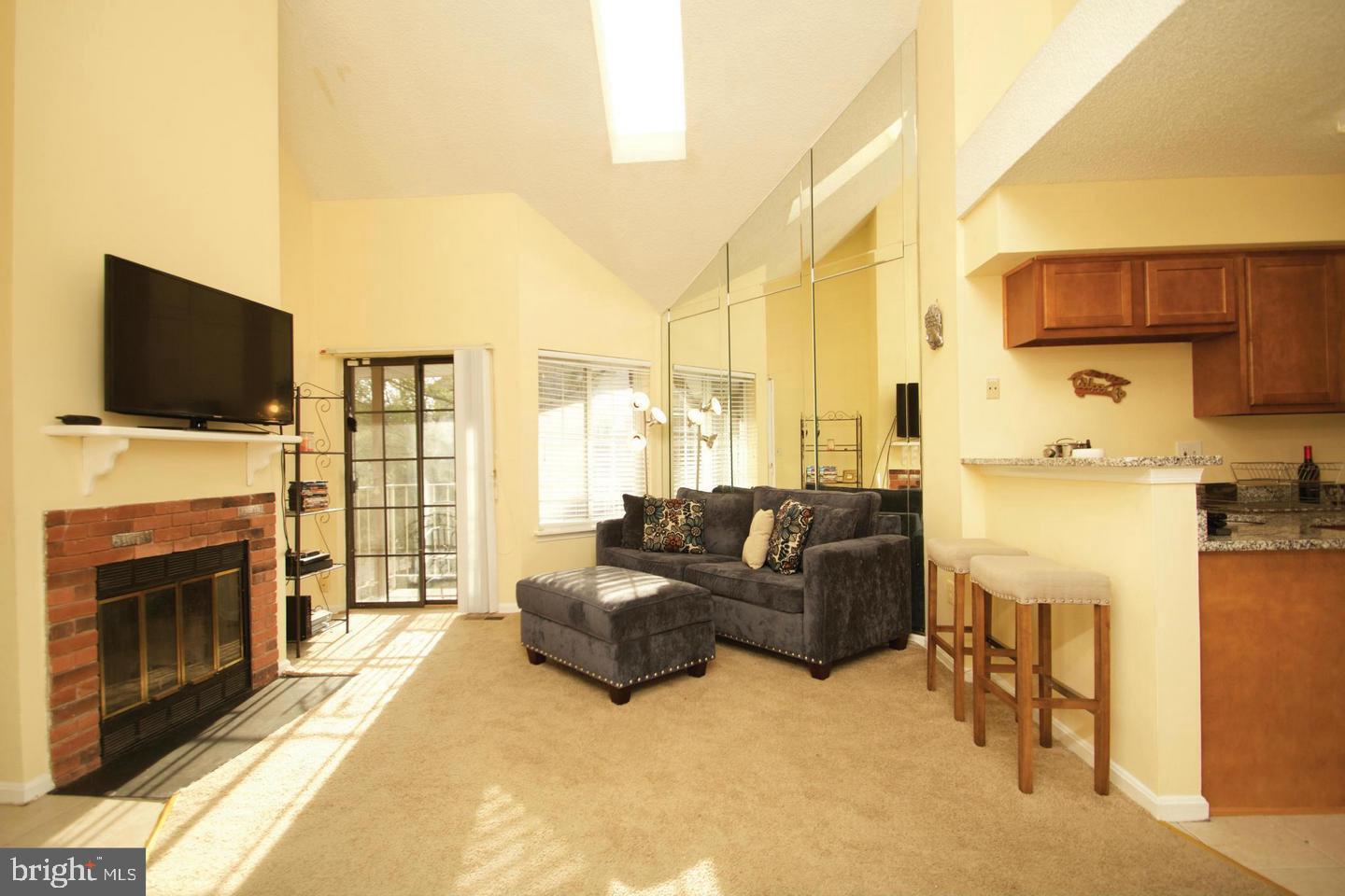 10815 Amherst Avenue, Unit C Silver Spring, MD 20902 - Photo 2 of 12 Sun-Filled Living Room; Vaulted Ceilings