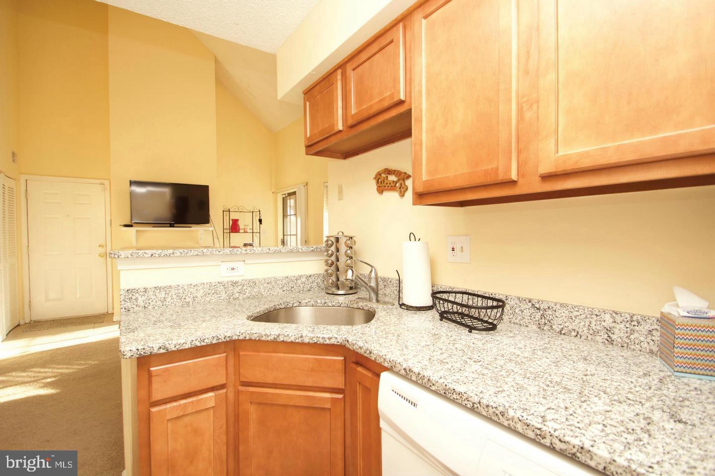10815 Amherst Avenue, Unit C Silver Spring, MD 20902 - Photo 3 of 12 Well-Maintained Kitchen with Granite Counters