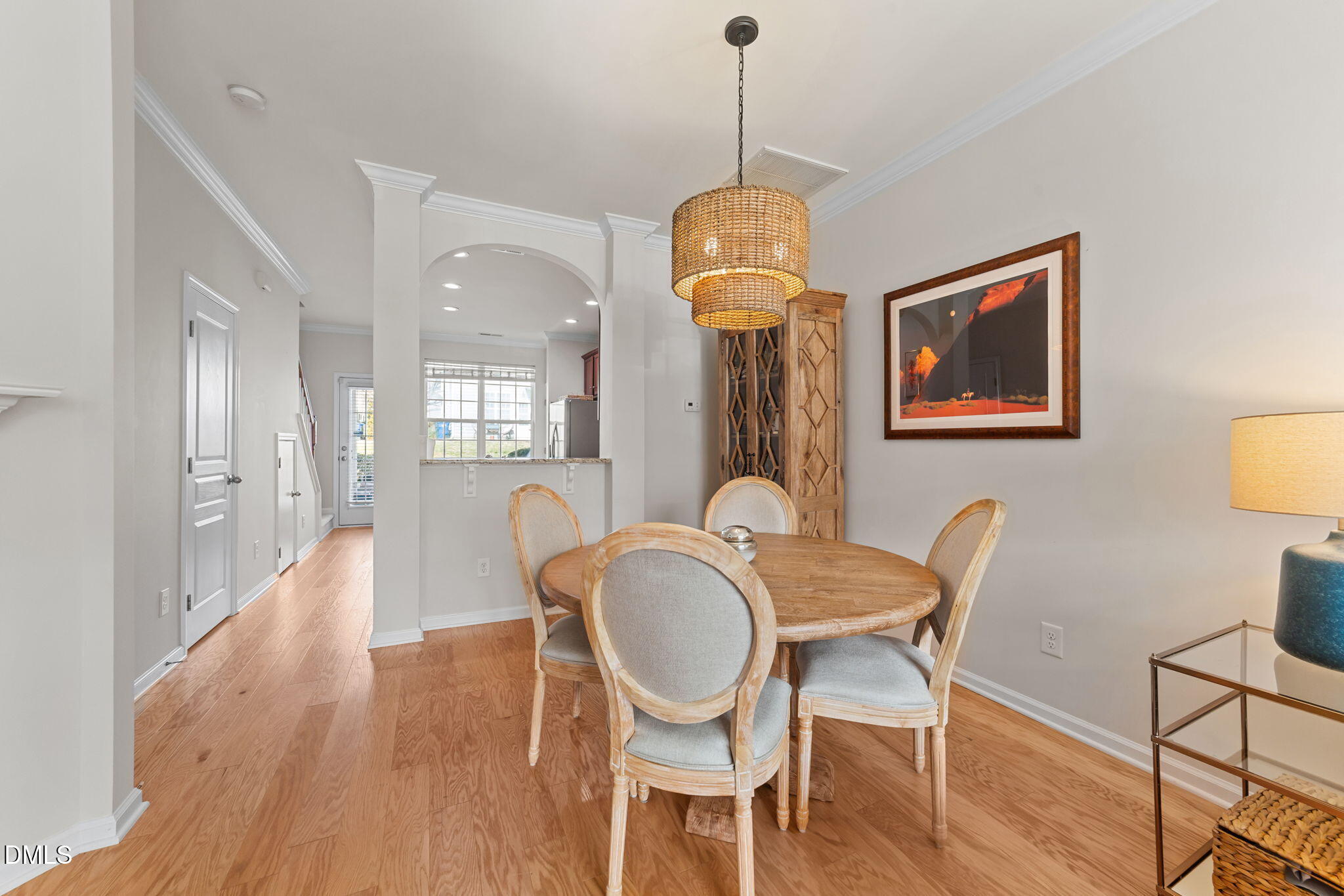807 Cupola Drive Raleigh, NC 27603 - Photo 8 of 34 Dining area towards kitchen