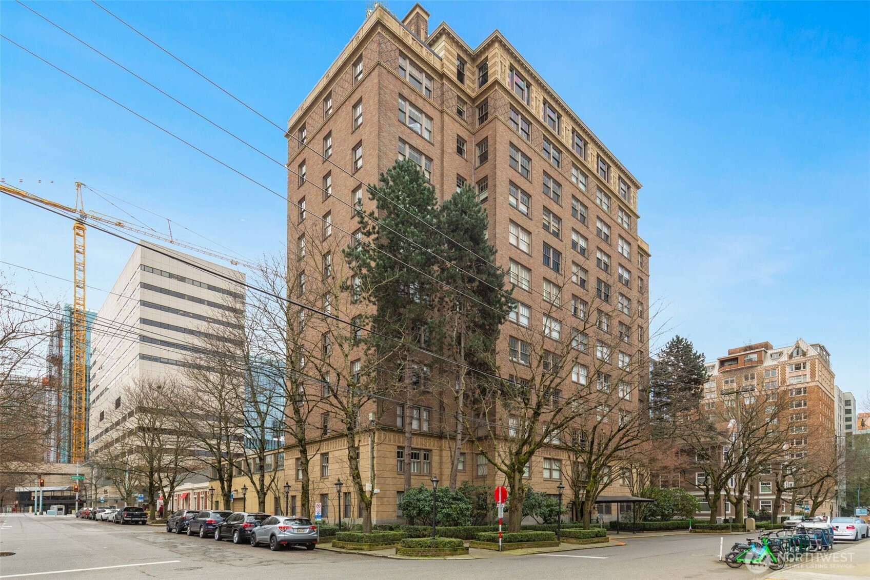 1223 Spring Street, Unit 700 Seattle, WA 98104 - Photo 35 of 35 a view of a tall building next to a road