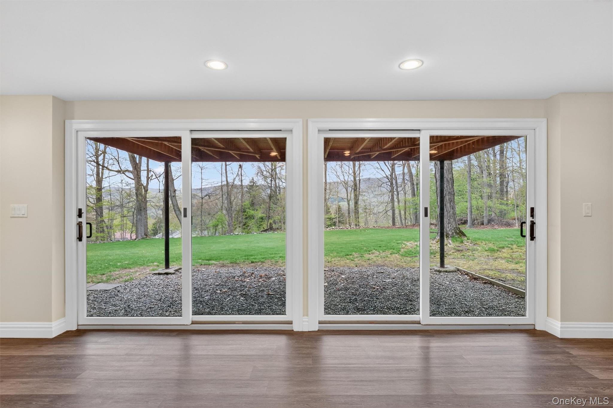 69 Hy Vue Terrace Cold Spring, NY 10516 - Photo 29 of 44 a view of porch with a floor to ceiling window and an outdoor view