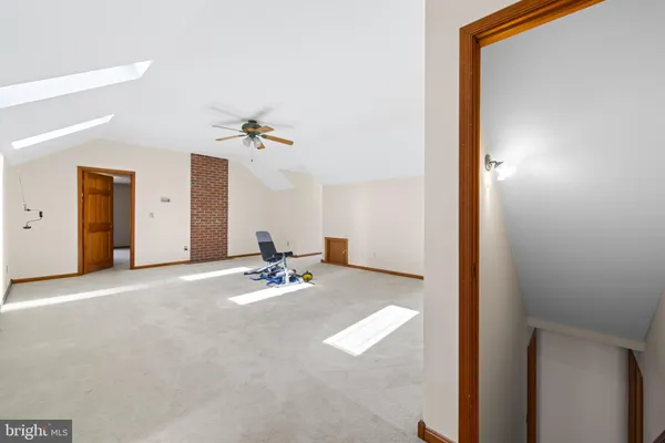 a view of a lake with houses