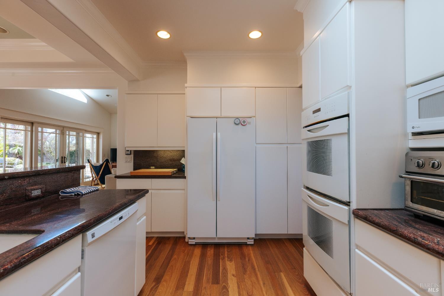 12801 Valley View Drive Ukiah, CA 95482 - Photo 21 of 22 a kitchen with a refrigerator and a sink