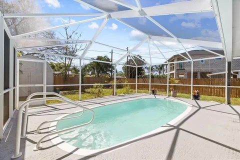 a view of a indoor swimming pool