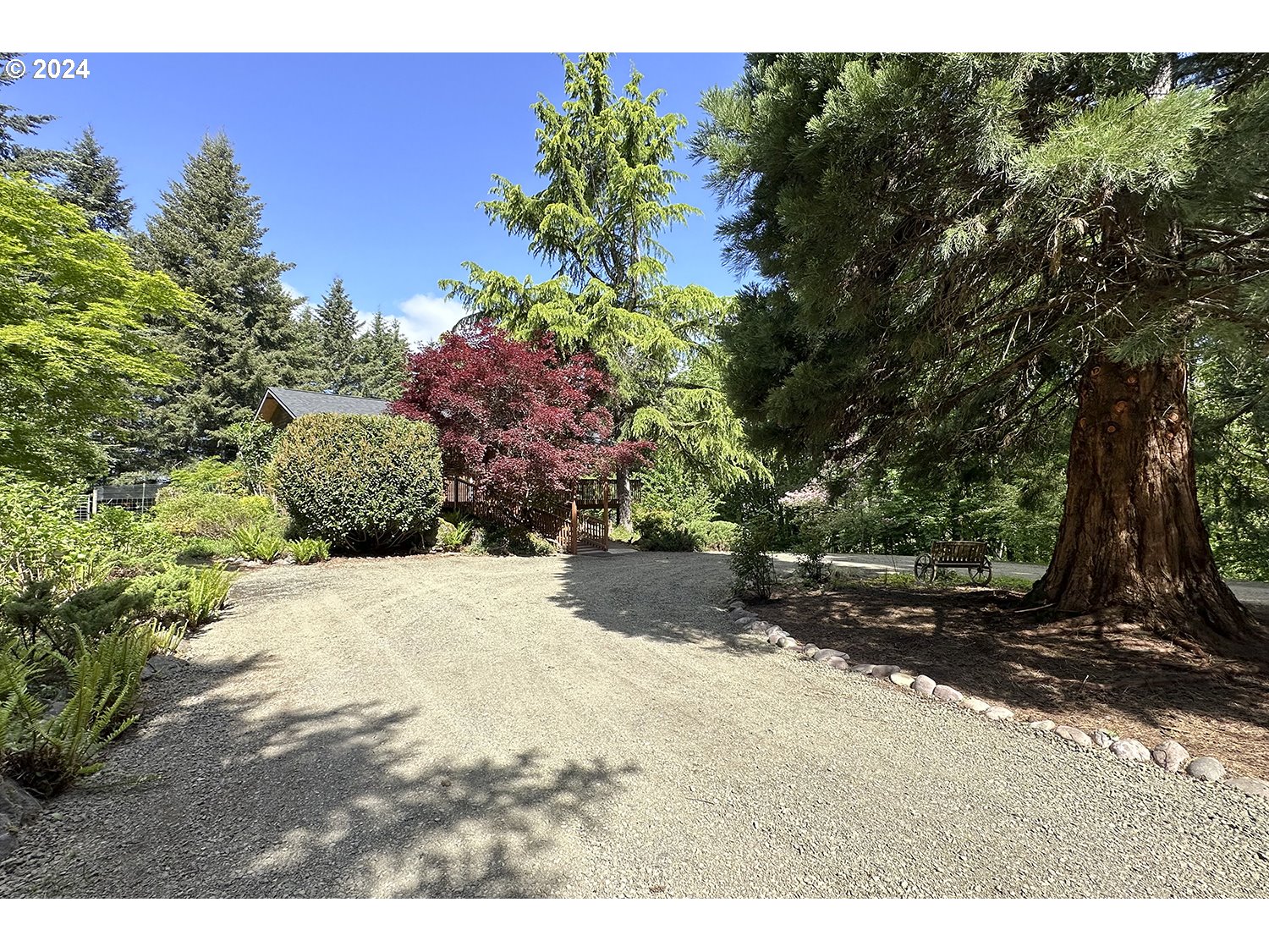 31955 Southeast Compton Road Boring, OR 97009 - Photo 39 of 48 a view of a yard with plants and trees