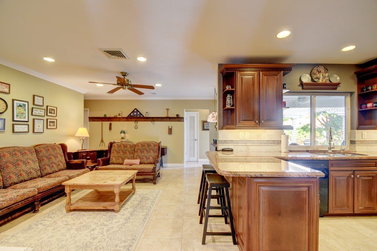 611 Northwest 16th Avenue Boca Raton, FL 33486 - Photo 13 of 45 Kitchen opens onto family room