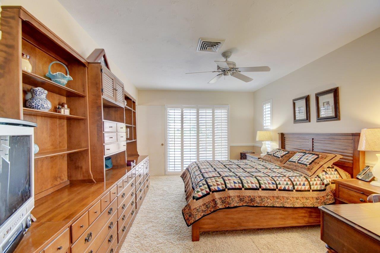 611 Northwest 16th Avenue Boca Raton, FL 33486 - Photo 22 of 45 Master with french doors to patio
