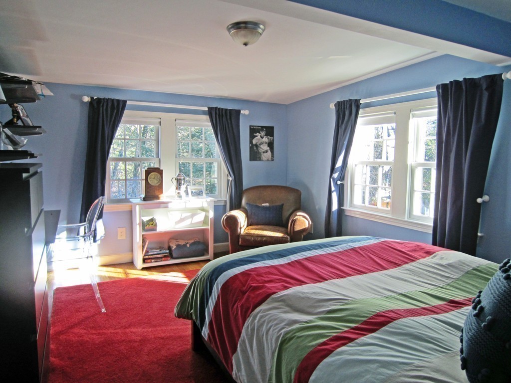 28 Fuller Brook Road Wellesley, MA 02482 - Photo 18 of 28 a bedroom with bed and a large window