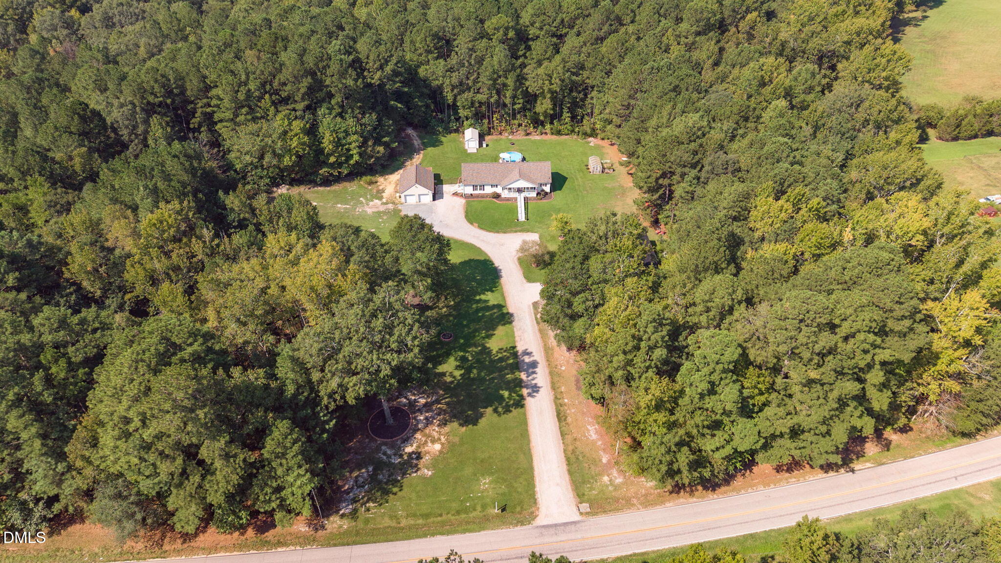 705 Thanksgiving Fire Road Selma, NC 27576 - Photo 33 of 41 Aerial View