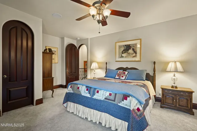 a view of a city with a lake