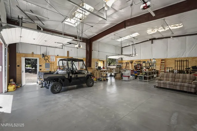 a view of a city with a mountain