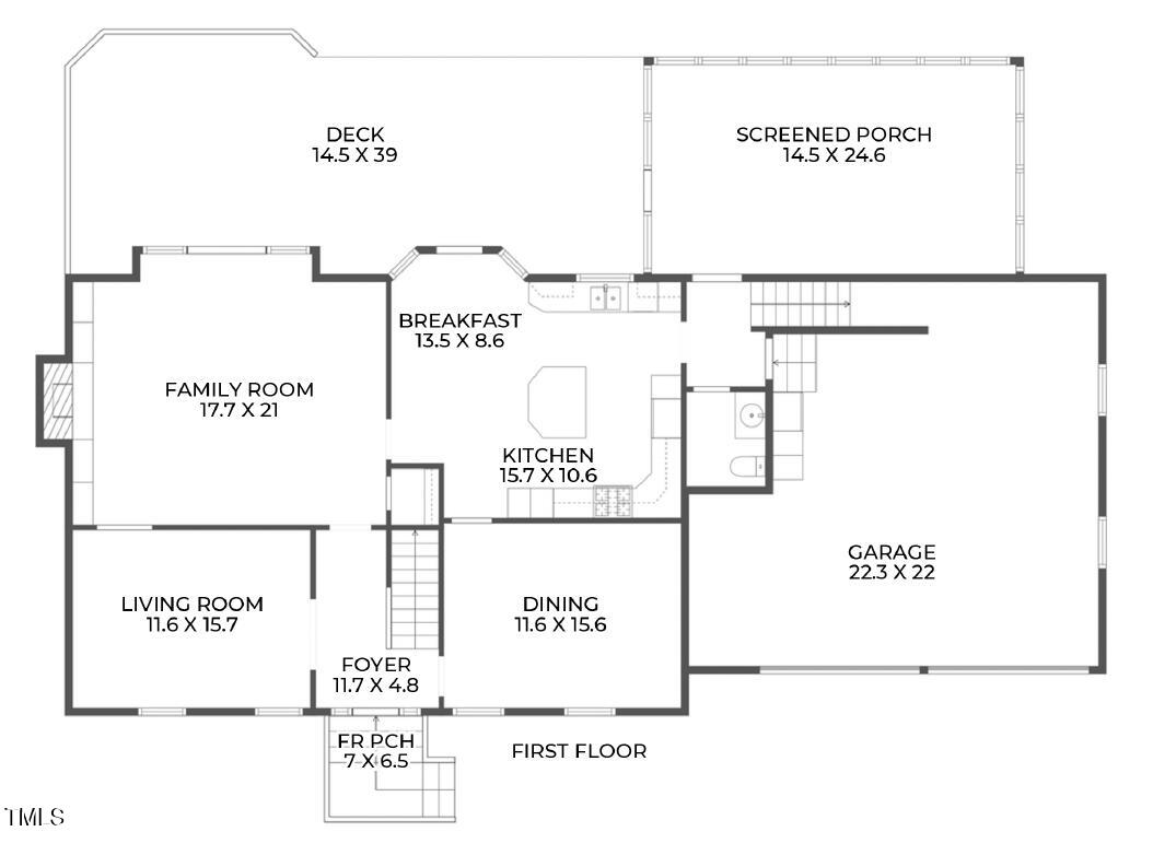 12329 Whartons Way Raleigh, NC 27613 - Photo 42 of 51 Main Floor