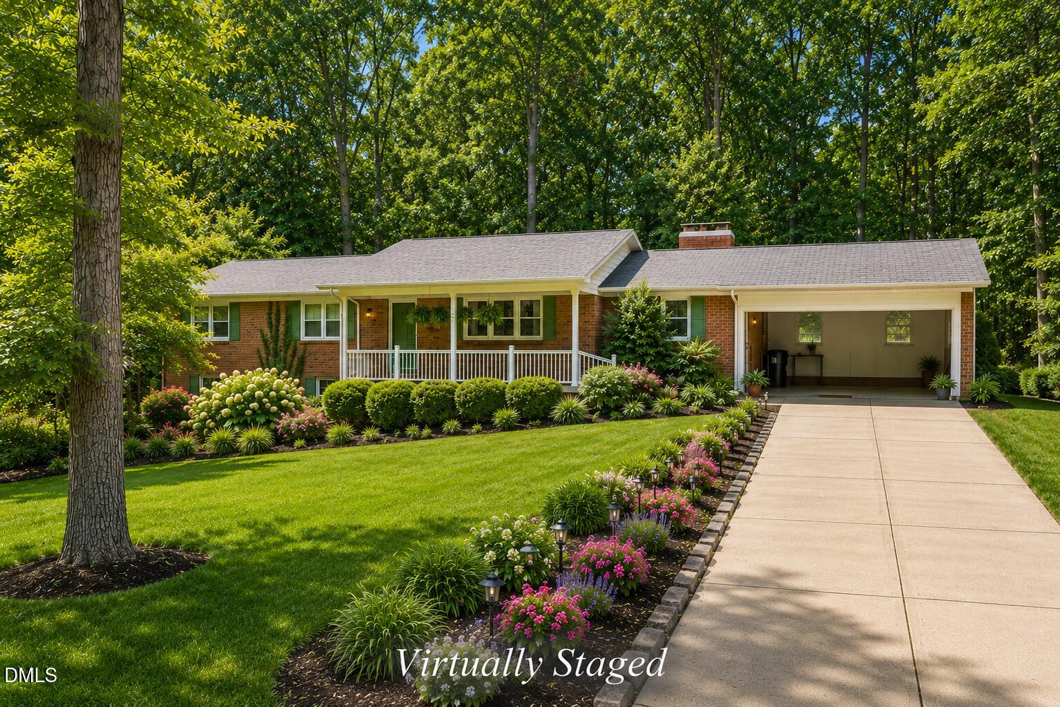 609 Canterbury Road Sanford, NC 27330 - Photo 1 of 38 landscaped yard