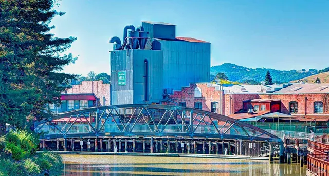 a view of a balcony with wooden floors