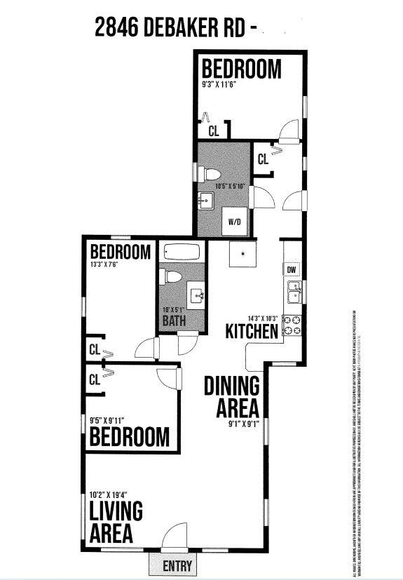2836 Debaker Road Muskegon, MI 49444 - Photo 23 of 24 floor