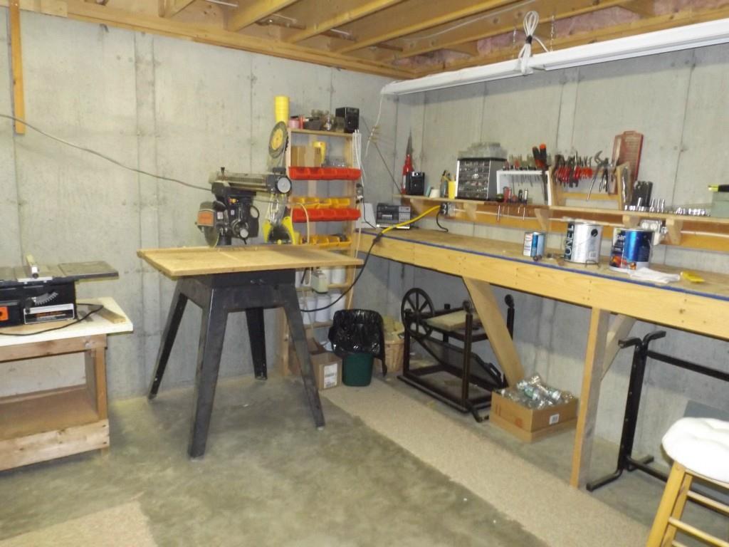 97 Gander Ridge Road Dedham, ME 04429 - Photo 28 of 33 Basement workshop off bonus room.