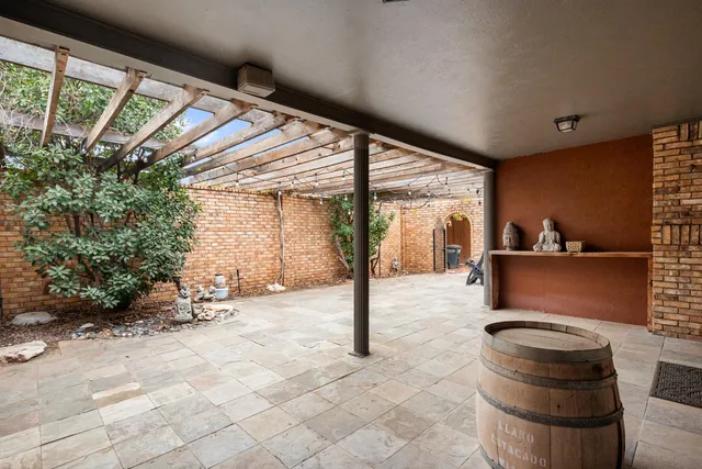 a room with natural light