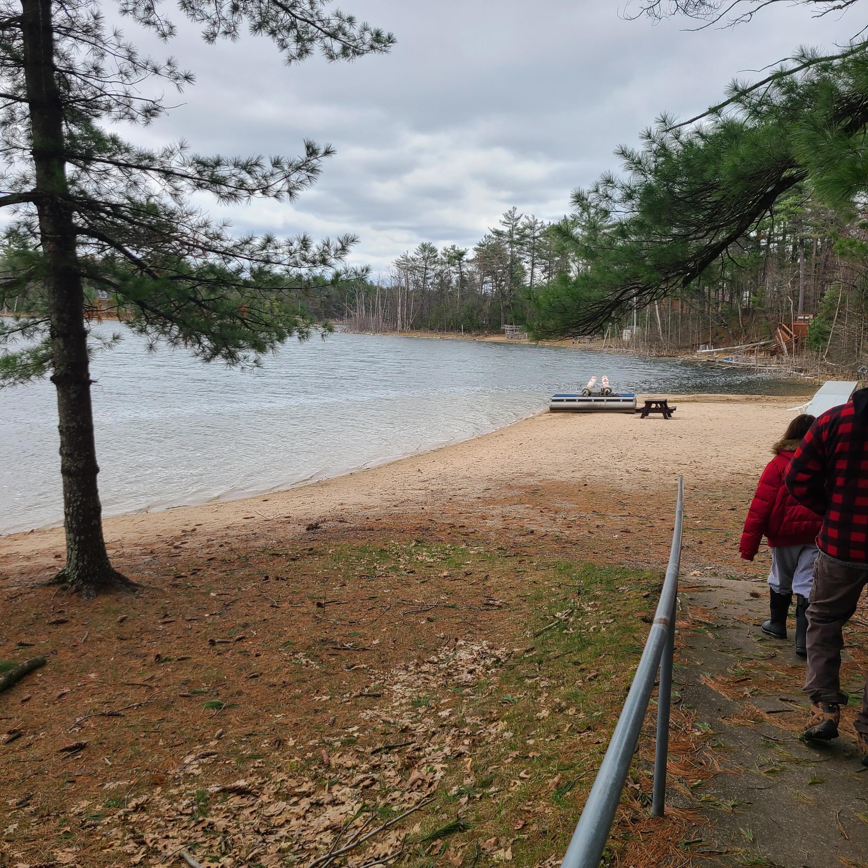 Lt1 Fawn Lane Hancock, WI 54943 - Photo 14 of 16 Ramped walkway to beach