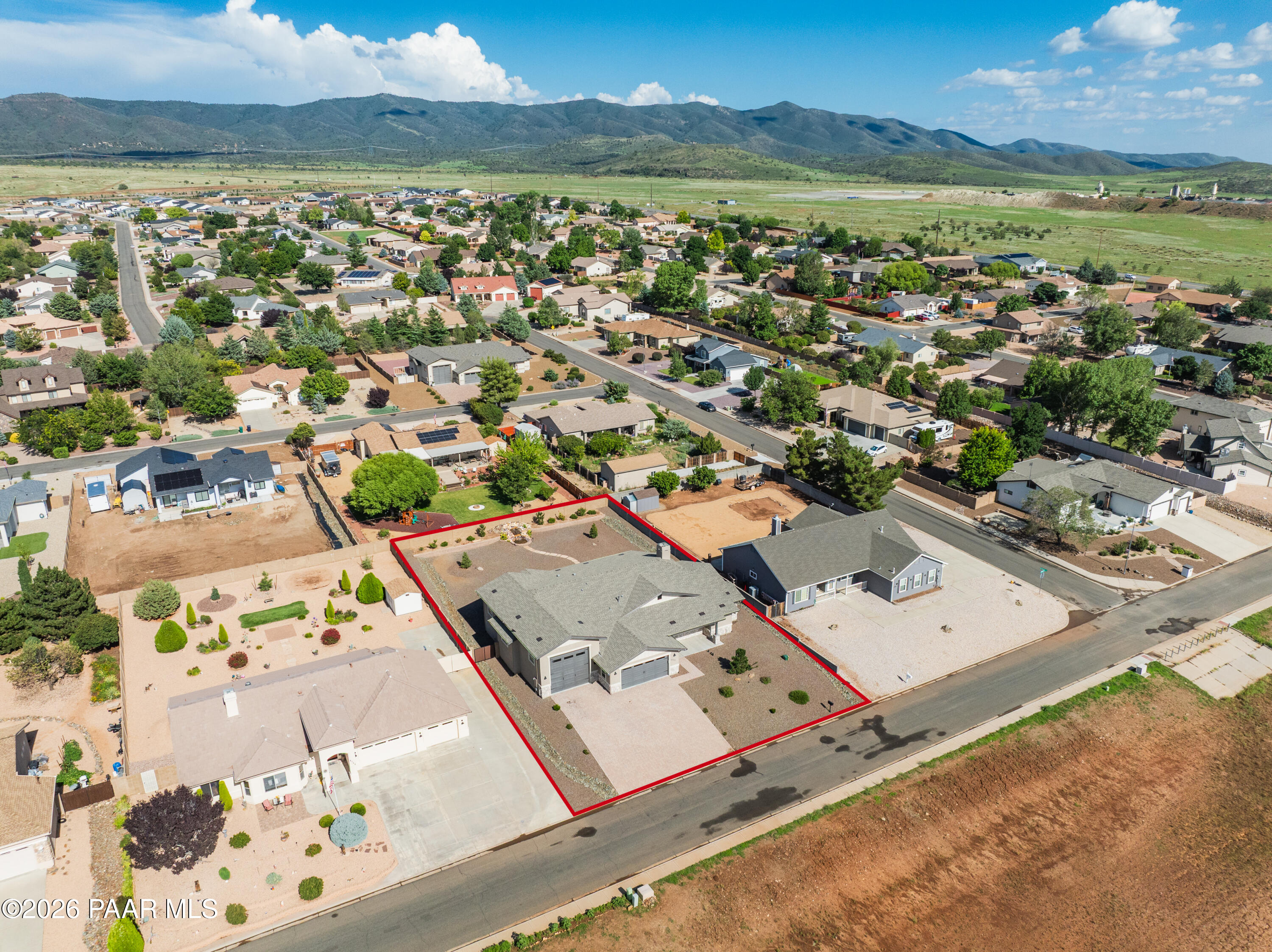 8705 Roughrider Road Prescott Valley, AZ 86315 - Photo 36 of 38 Drone Overview 3
