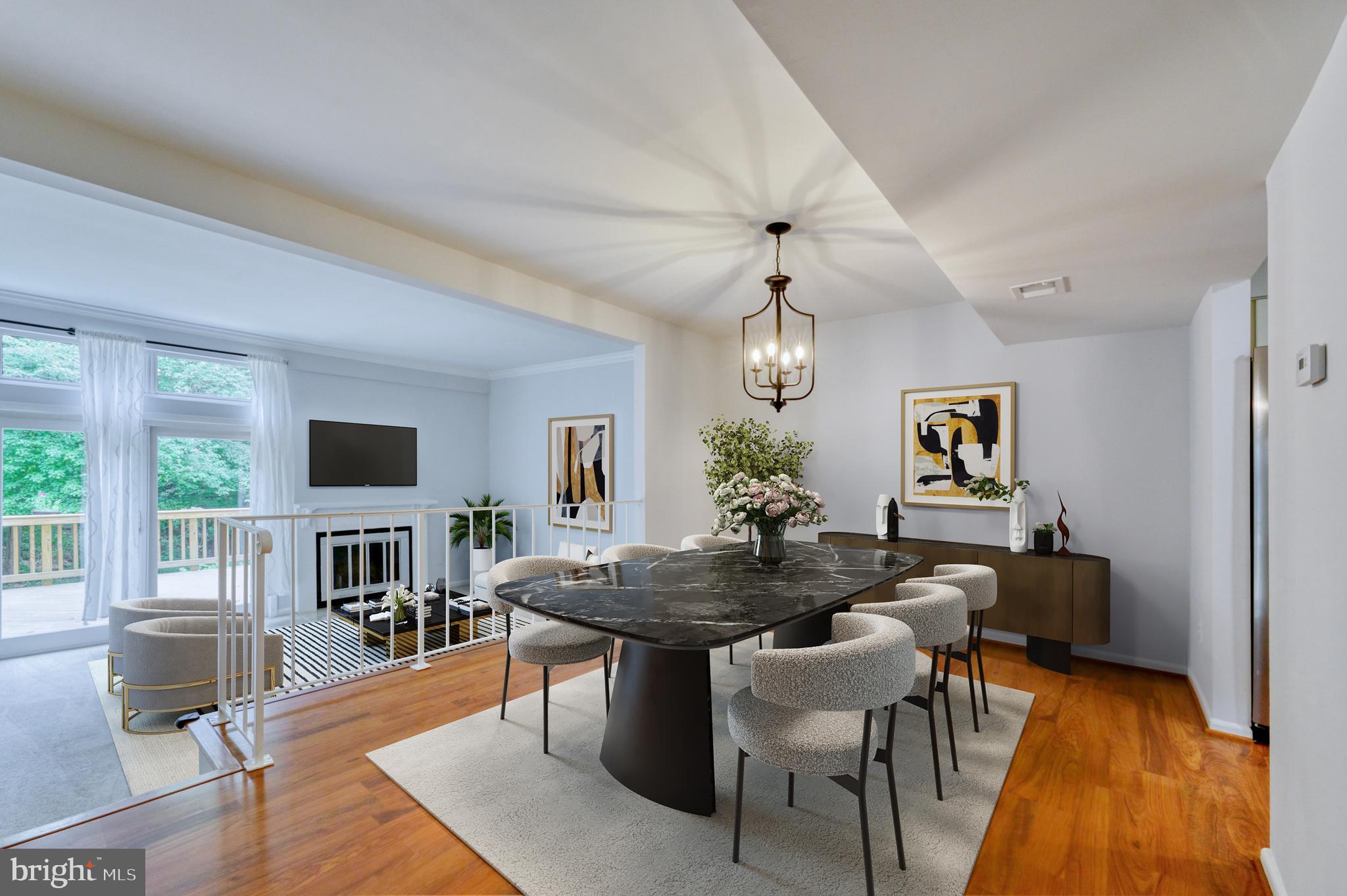 2374 Generation Drive Reston, VA 20191 - Photo 2 of 73 Virtually Staged Dining Room